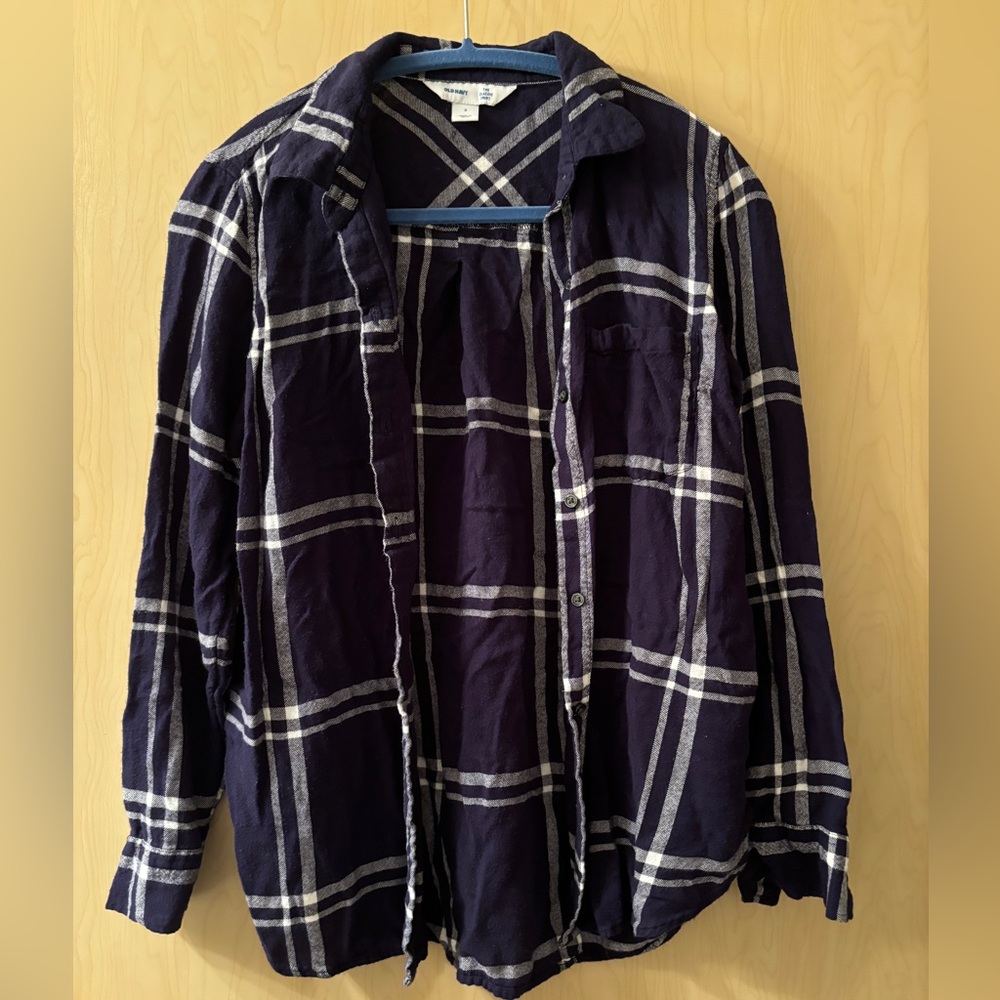Old Navy Multicolored Long Sleeve Button Down Shirt